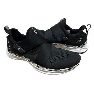 TIEM Slipstream Women’s Size 8 Black Indoor Spin Cycle Athletic Shoes Clips